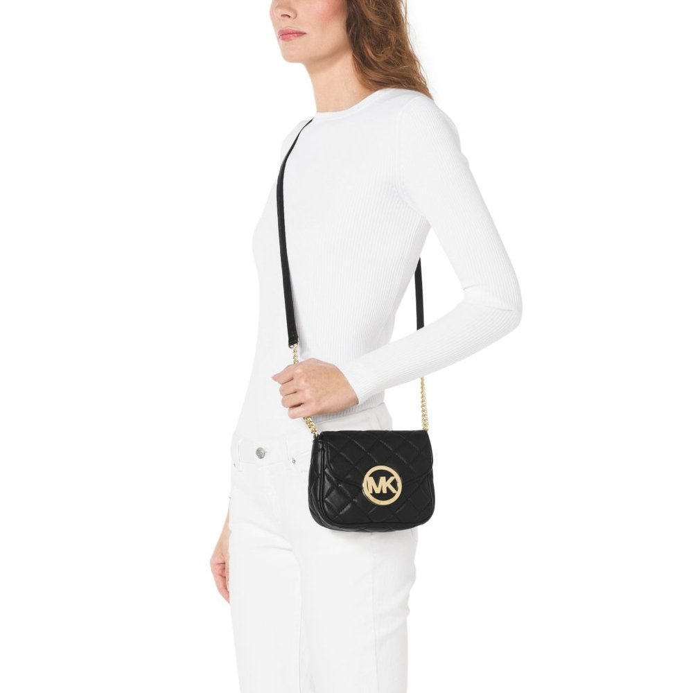 Michael Kors Fulton Quilted leather crossbody bag